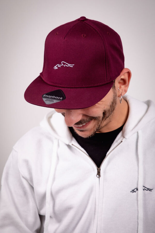 Cappellino burgundy - immagine 3